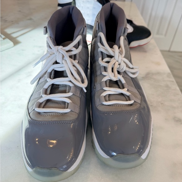 Air Jordan Men's Gray Sneakers - Picture 2 of 3